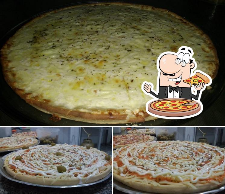 No Ditina Pizzaria, você pode desfrutar de pizza
