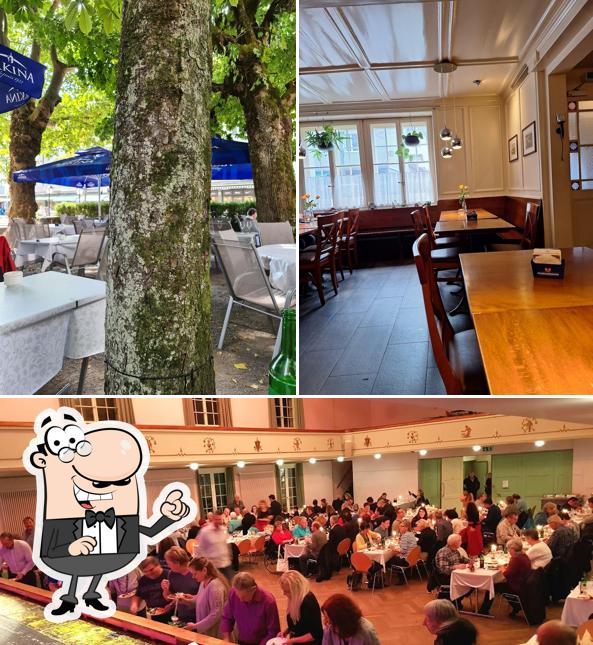 Gli interni di Gasthof Sternen