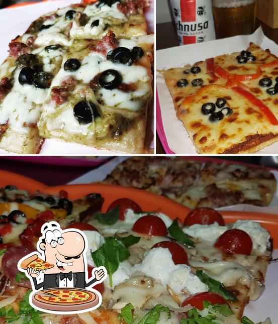 Ordina tra le molte varianti di pizza