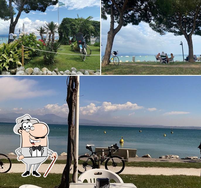 Gli esterni di Lido Galeazzi Beach Bar