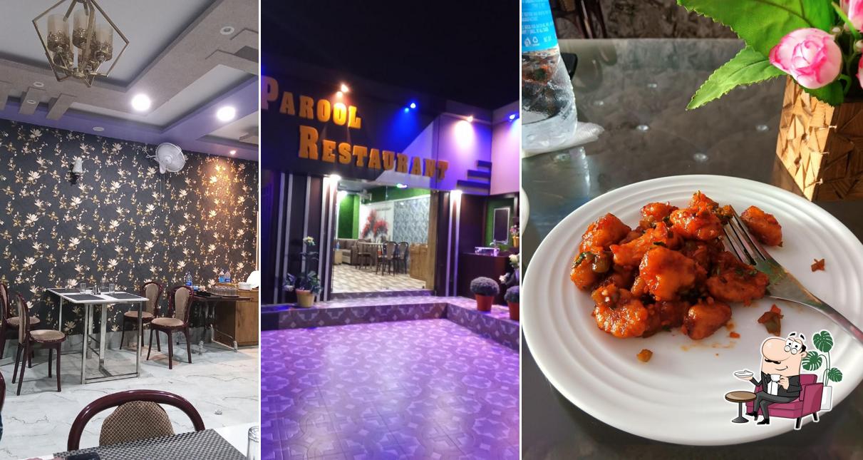 The interior of Parool Restaurant