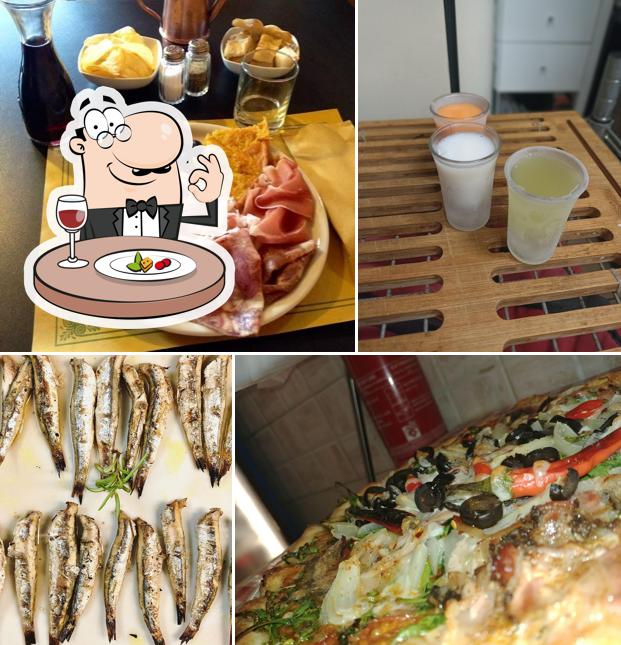 Platti al Pizzeria Lo squalo