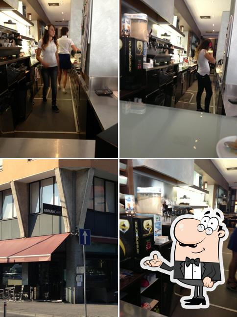 Gli interni di Amman Bistrot Pordenone
