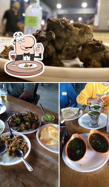 Food at Golden Barrel