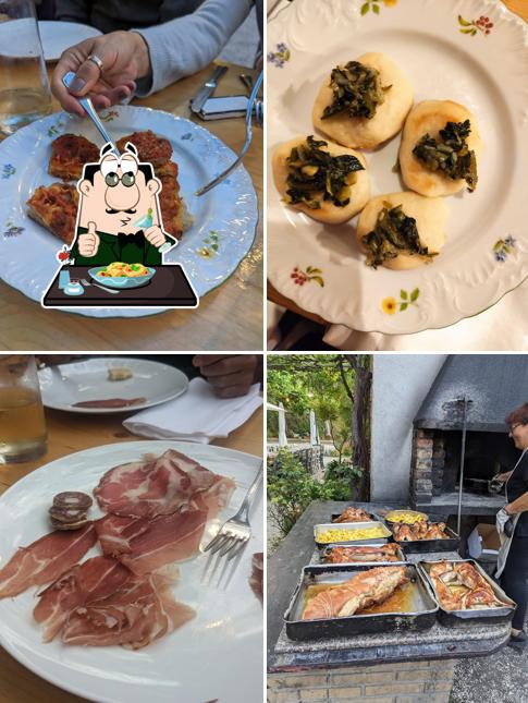 Cibo al Agriturismo a Casa da Angelo