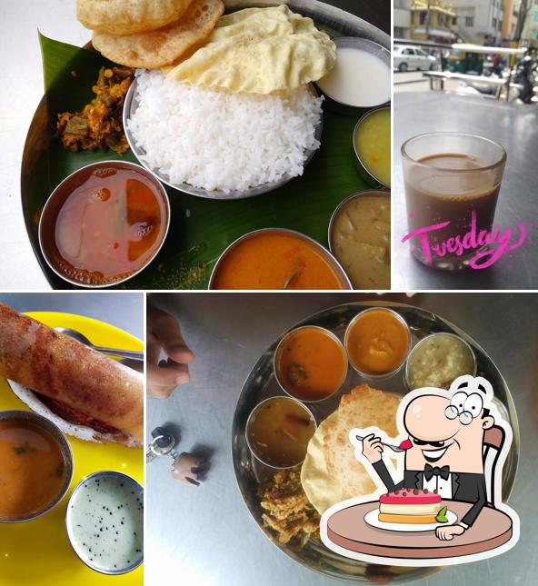Ayodhya Sagar serves a variety of desserts