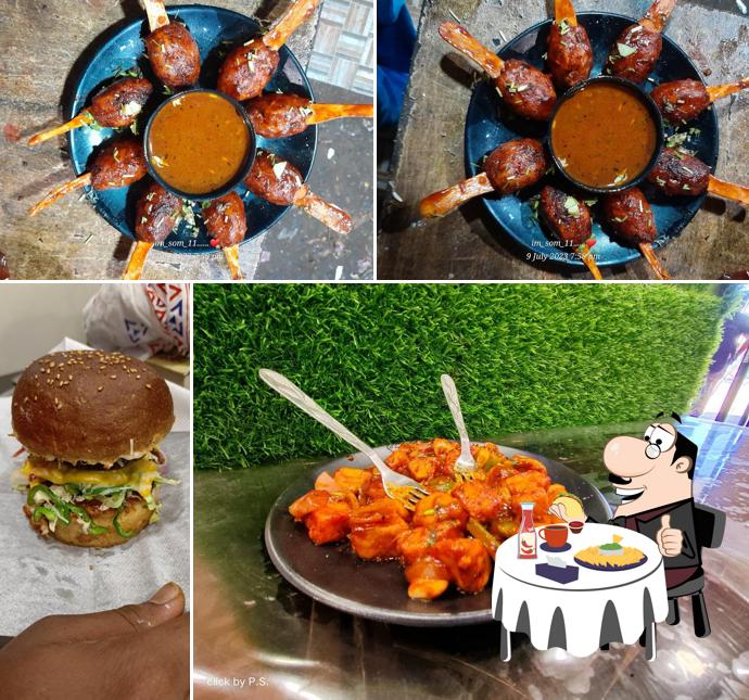 Hamburger at BAJRANG RESTAURANT & CAFE