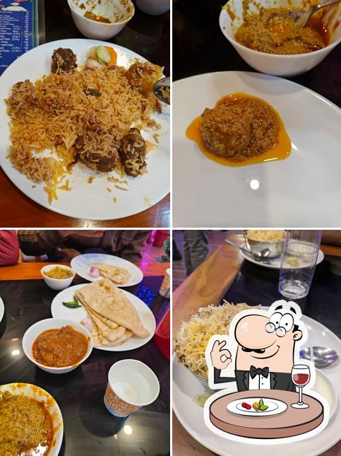 Take a look at the picture displaying food and interior at HOTEL SATHI (MUSLIM HOTEL)