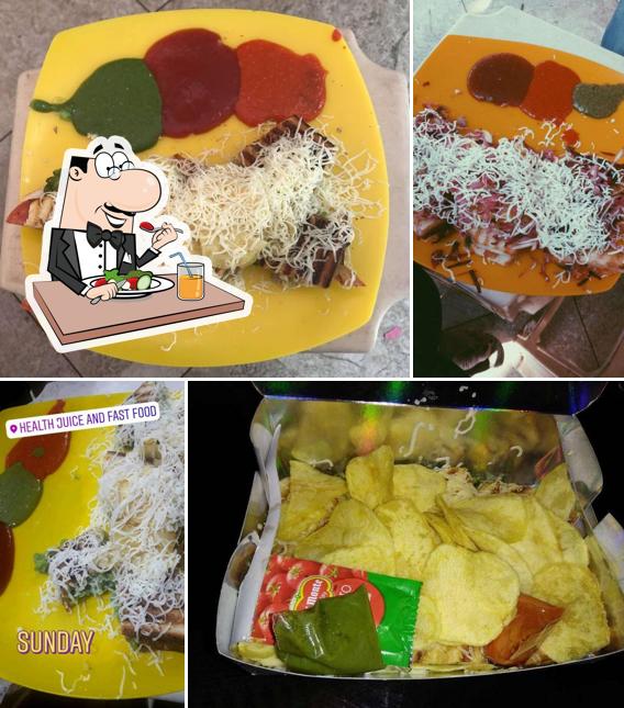 Food at Health Juice and Fast Food