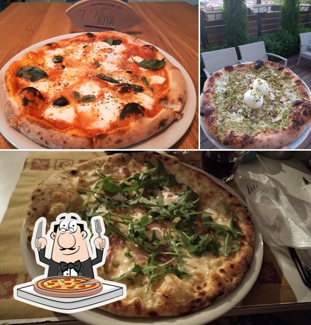 Ordina una pizza a Mamma Rita cafè lounge pub food pizza