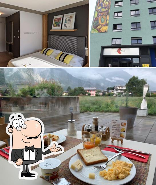 Gli interni di Martigny Boutique Hotel