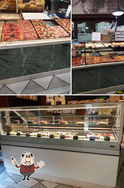 Questa è la foto che presenta la cibo e interni di Panificio Bruno
