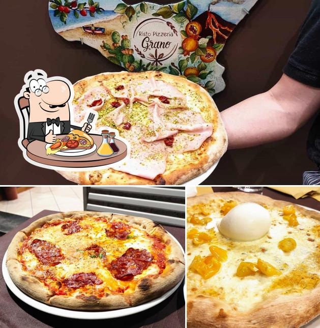 Prenditi una pizza a Pizzeria Grano Mascali