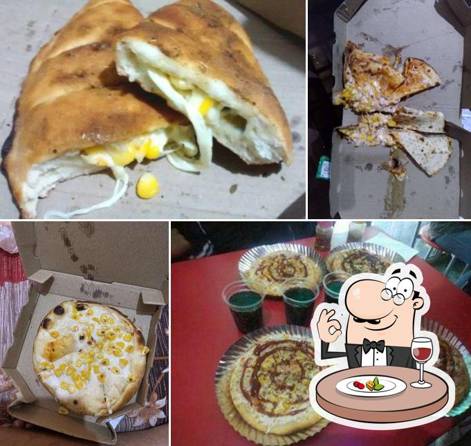 Food at Roms Pizza