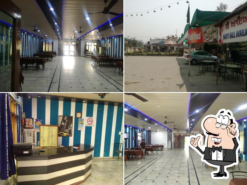 The interior of Samrat Restaurant & Fast Food