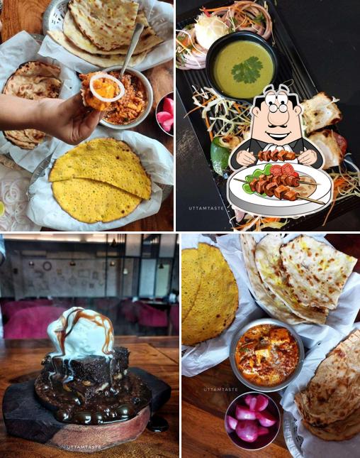 Food at Sun Rise Restaurant
