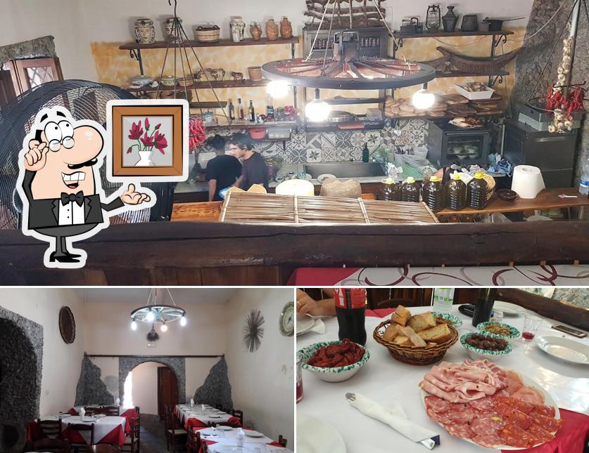 Dai un'occhiata agli interni di Trattoria Pane e Vino