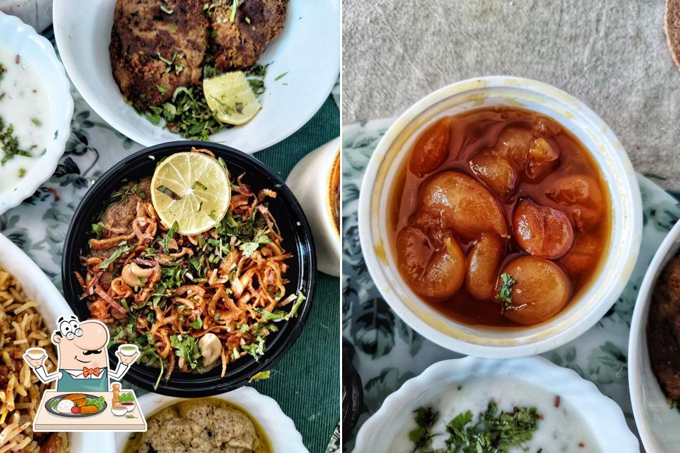 Food at Abidi's Virsa-e-Deccan