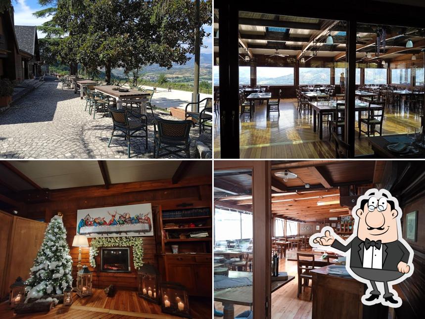 Gli interni di Agriresort La Cerra - Ristorante