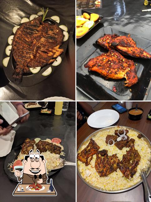 Arabian Majlis Kondotty serves meat dishes