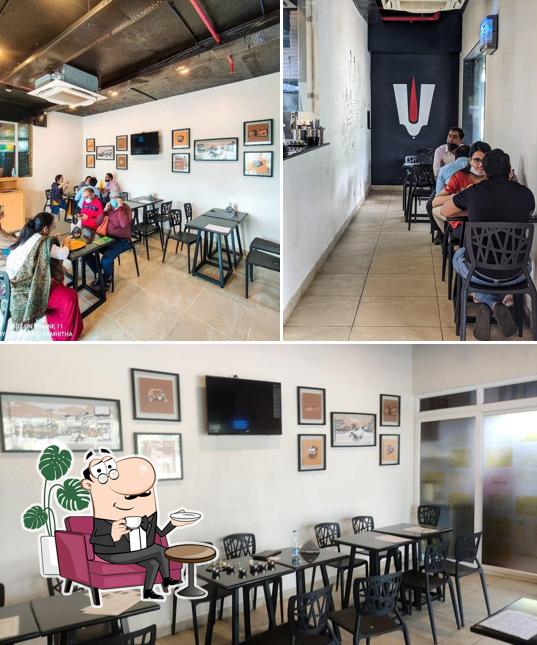 The interior of Dosa Coffee