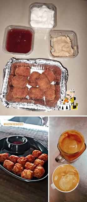 Food at Fast N Fresh Cafe