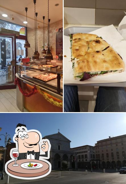 La foto di cibo e esterno da Pizzeria Il Ventaglio Di Angulo Davide