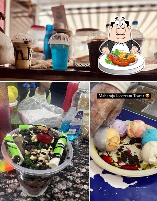 This is the photo displaying food and beverage at JUICY TEA