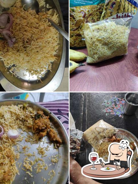 Meals at Mourya Biryani Point