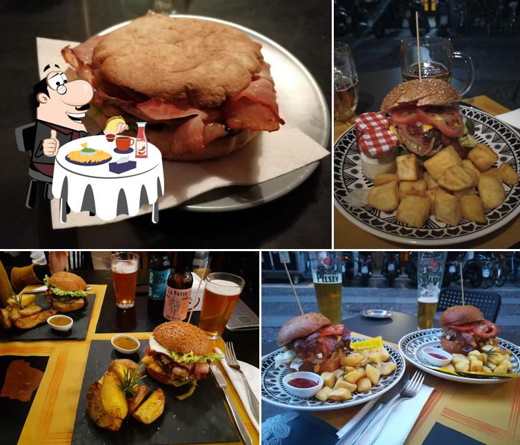 Prova un hamburger a Trivella Kitchen