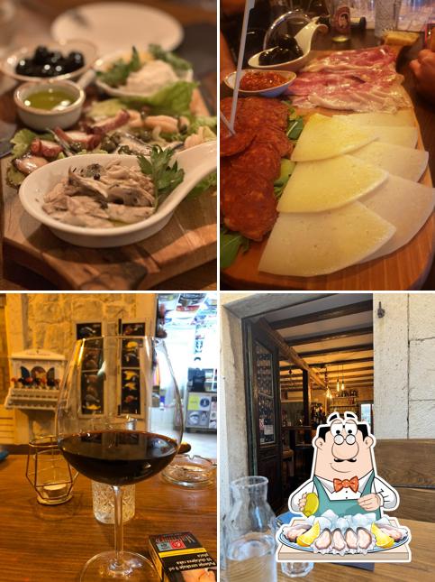 Ostriche al Wine & Cheese bar Coppa