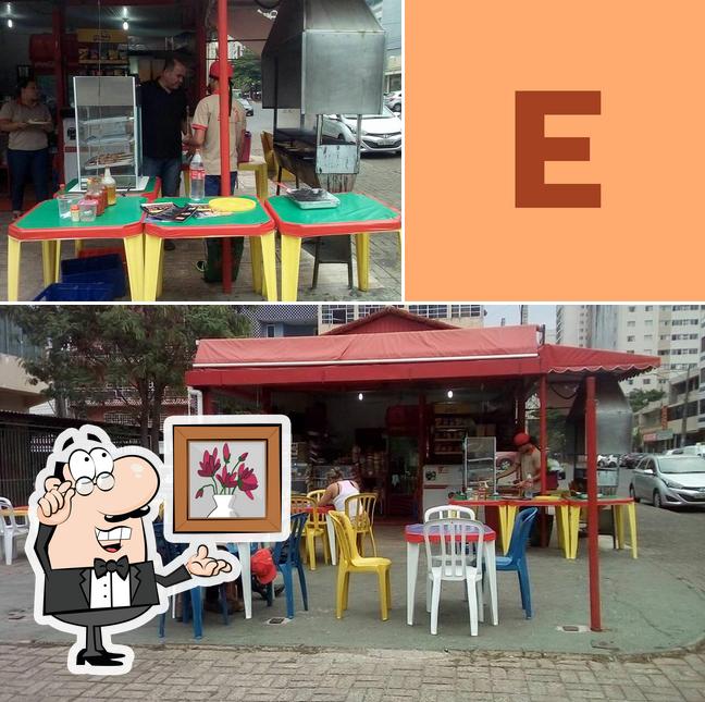 O interior do Espetinho do Piauí