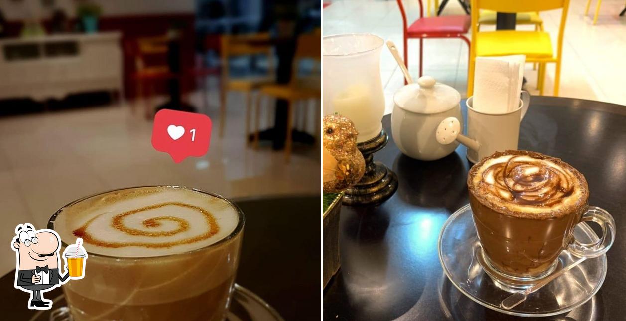 Desfrute de uma bebida no Estação Restô Café