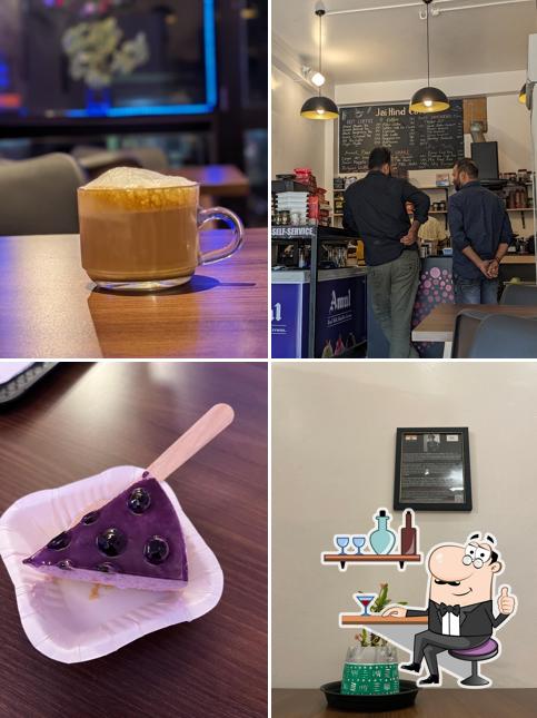 The interior of Jai Hind Cafe