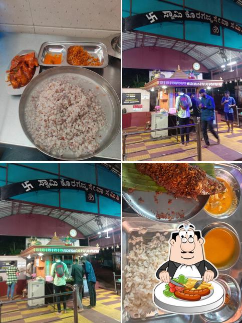 Meals at Mane Oota Ganji Oota