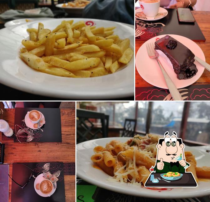Macaroni and cheese at Norbulingka Cafe and Shop