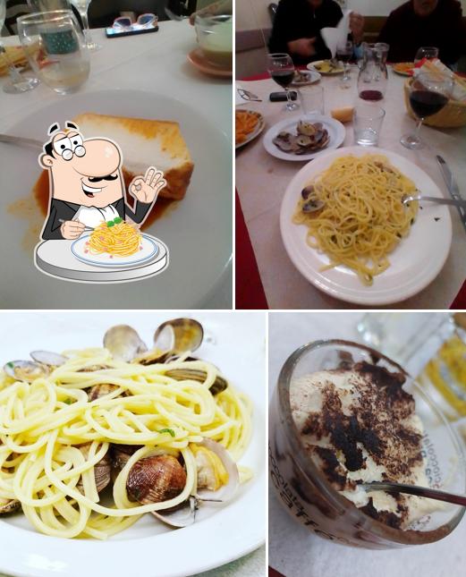 Spaghetti alla carbonara al Osteria Cavour