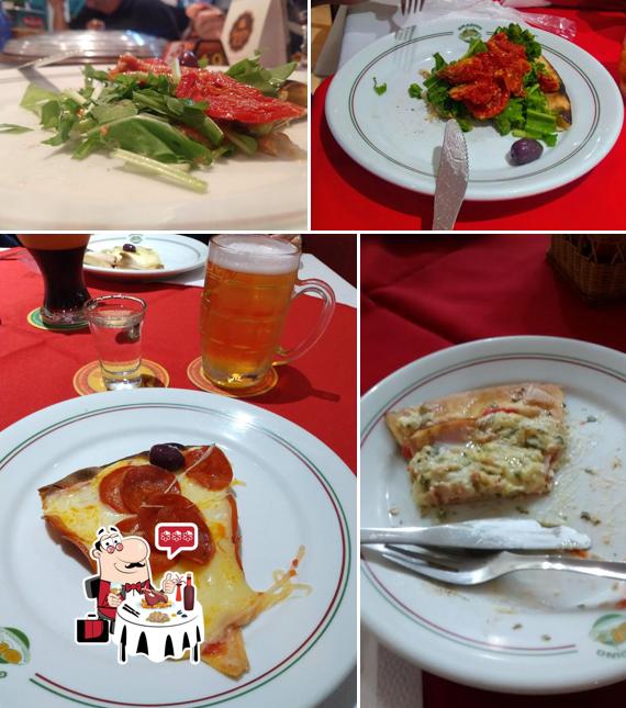 Peça frutos do mar no Pizzaria Giradino