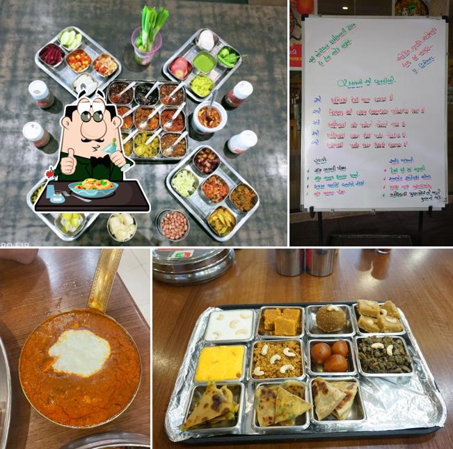 Meals at Shree kKhodiyar Kathiyawadi Dhaba