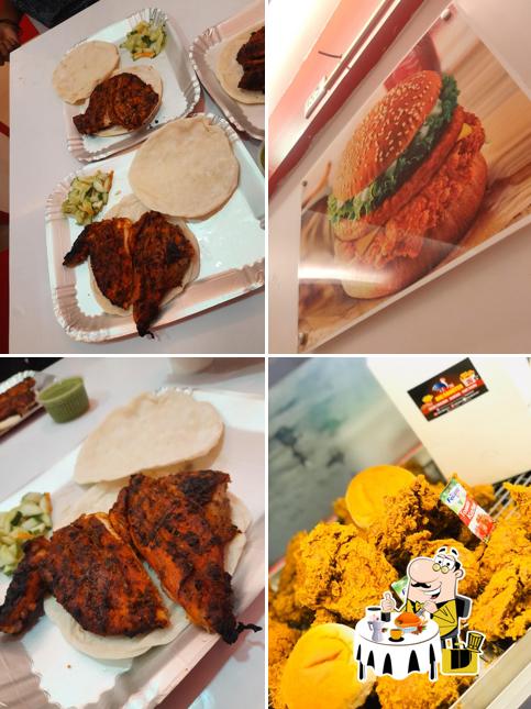 Food at THE BIG ROOSTER FRIED CHICKEN
