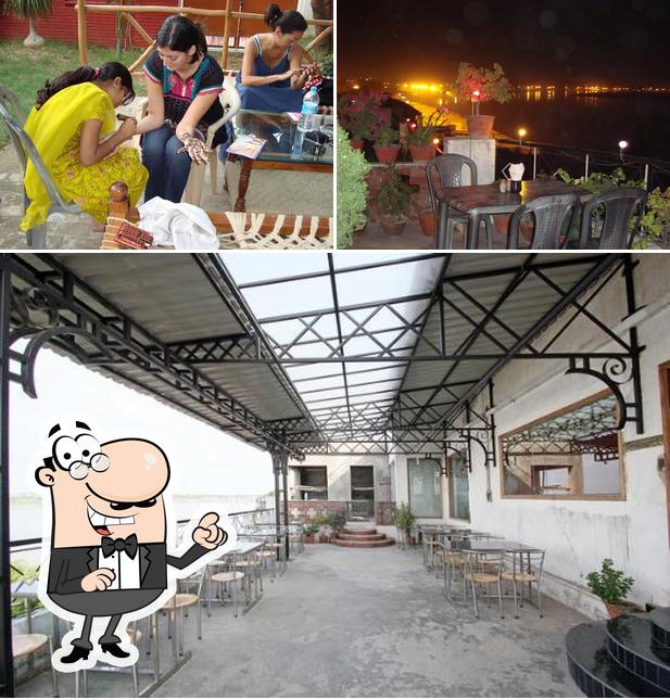 The interior of The Terrace Cafe