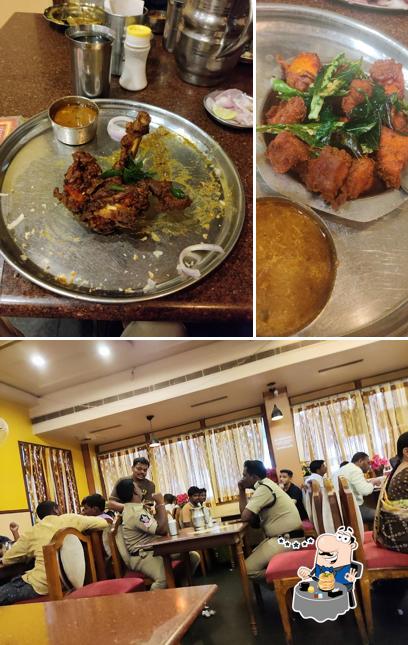 Meals at Tulaja Bhavan Non Veg Hotel