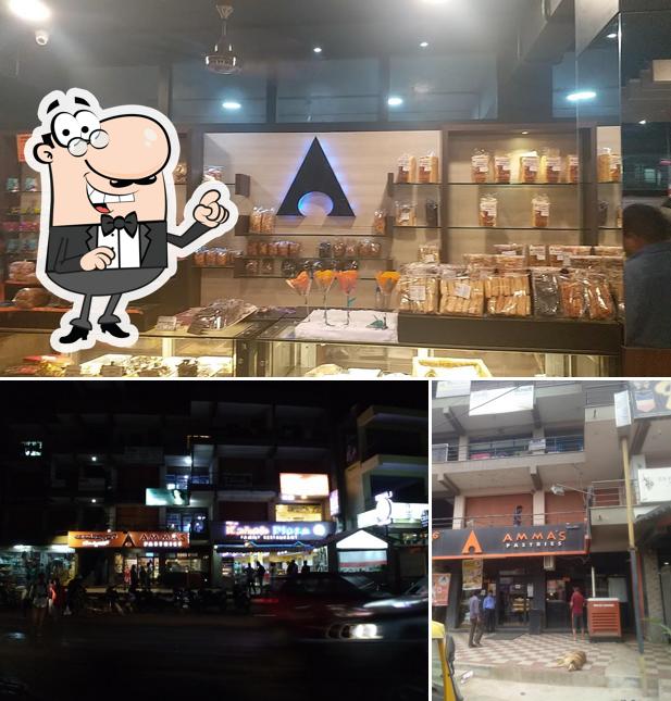 The exterior of Amma's Pastries cakes kothanur