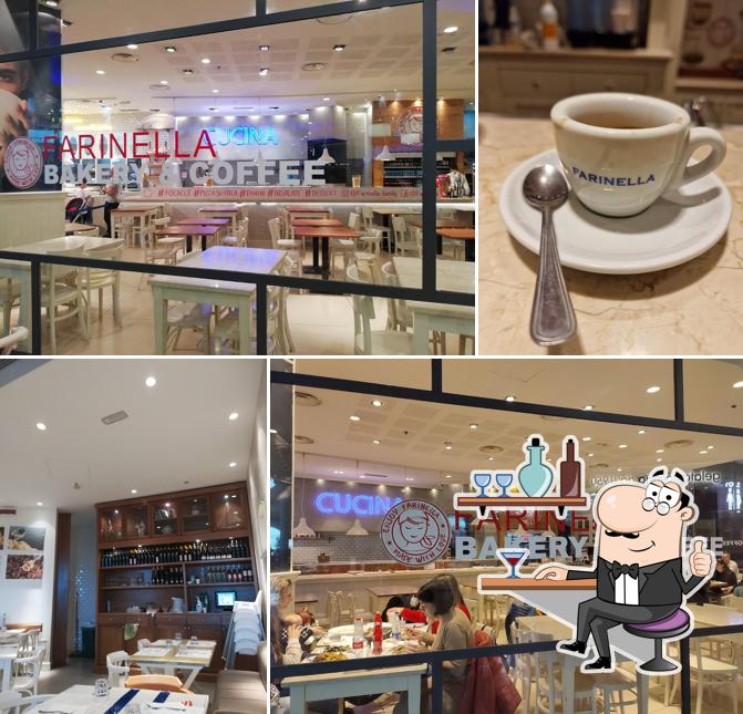 Dai un'occhiata agli interni di Farinella Bakery & Coffee