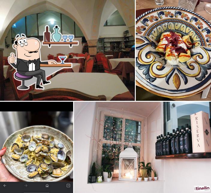 Dai un'occhiata agli interni di Osteria Il Tinello