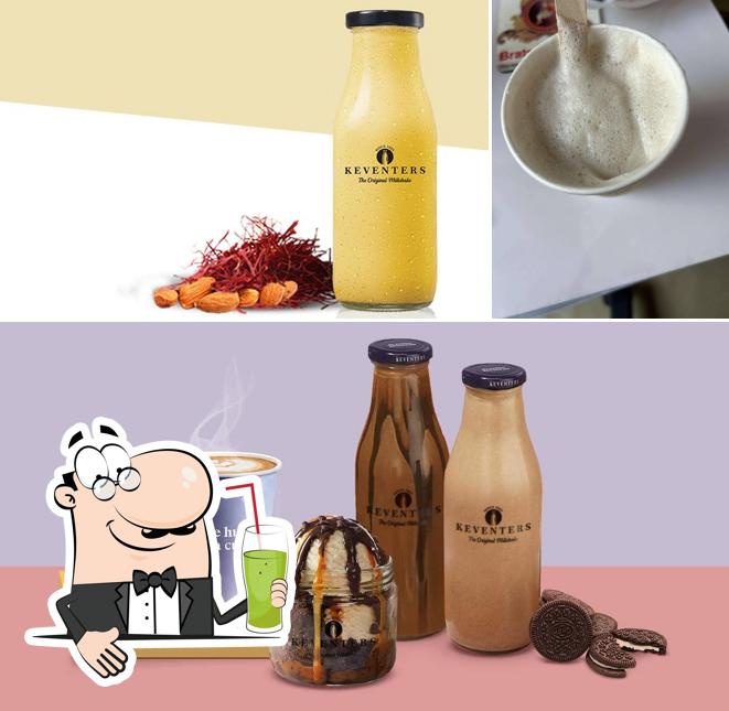 Enjoy a drink at Keventers - Milkshakes & Desserts
