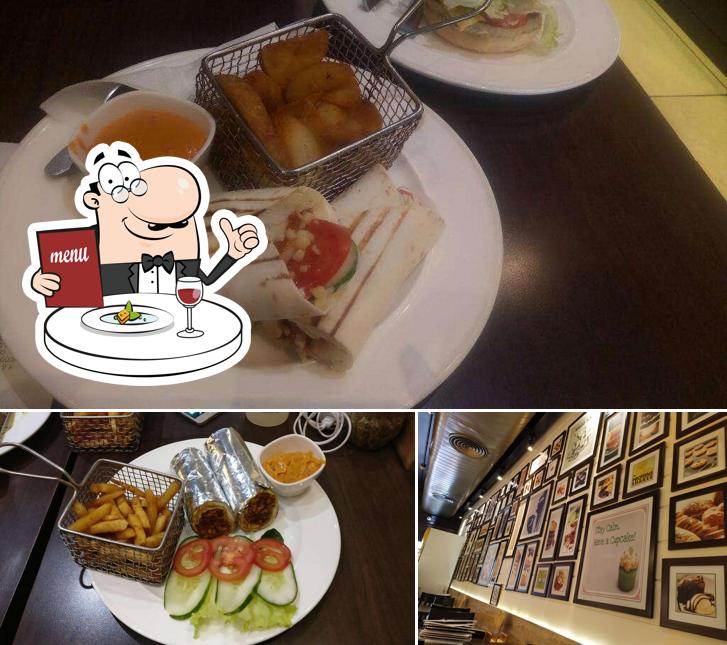 The image of food and interior at NIK BAKER'S
