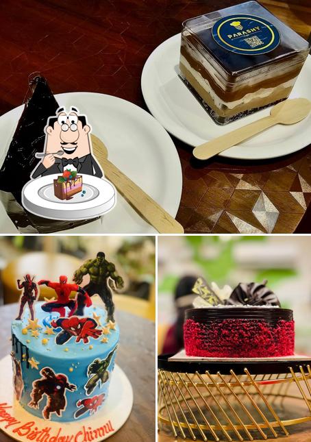 Chocolate cake at Parashy Cafe