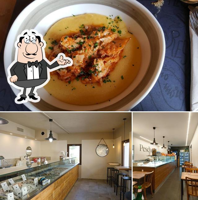 Pescheria si caratterizza per la interni e cibo