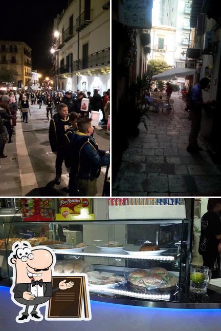 Cafè Lumière si caratterizza per la esterno e frutti di mare